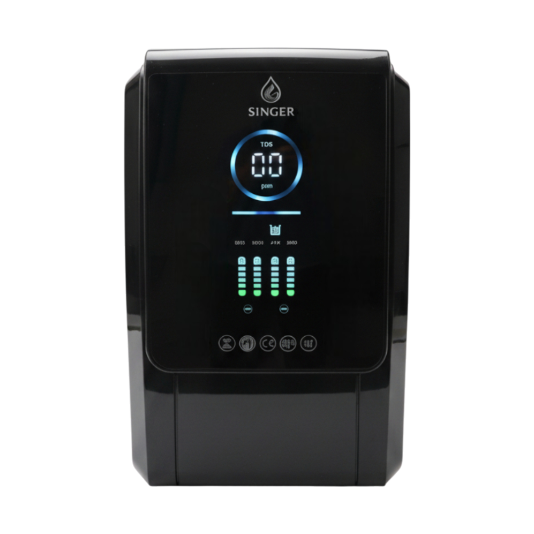 Singer Alkali İyonizer Black Renk Ön Görünüm
