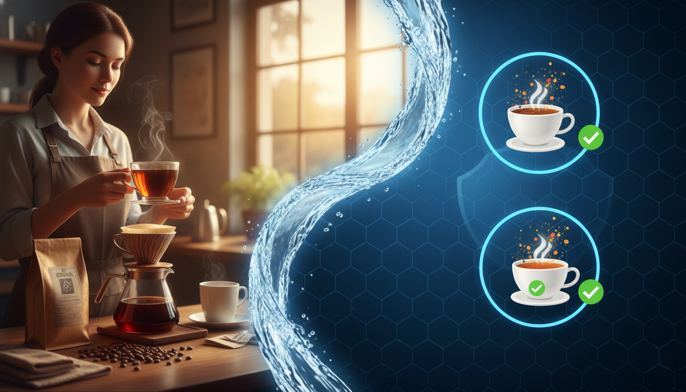 Kahve ve çay lezzetini artırmanın yolu doğru su seçimi