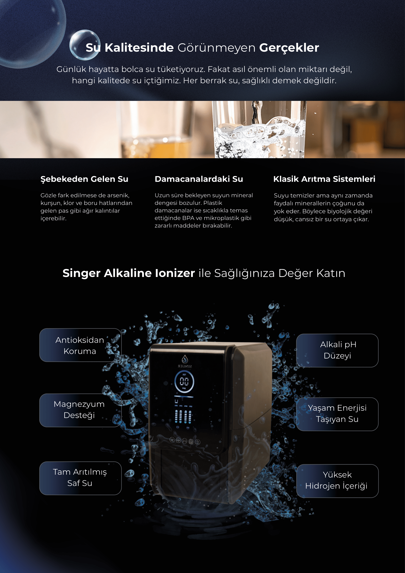 Singer Alkali İyonizer Tanıtım