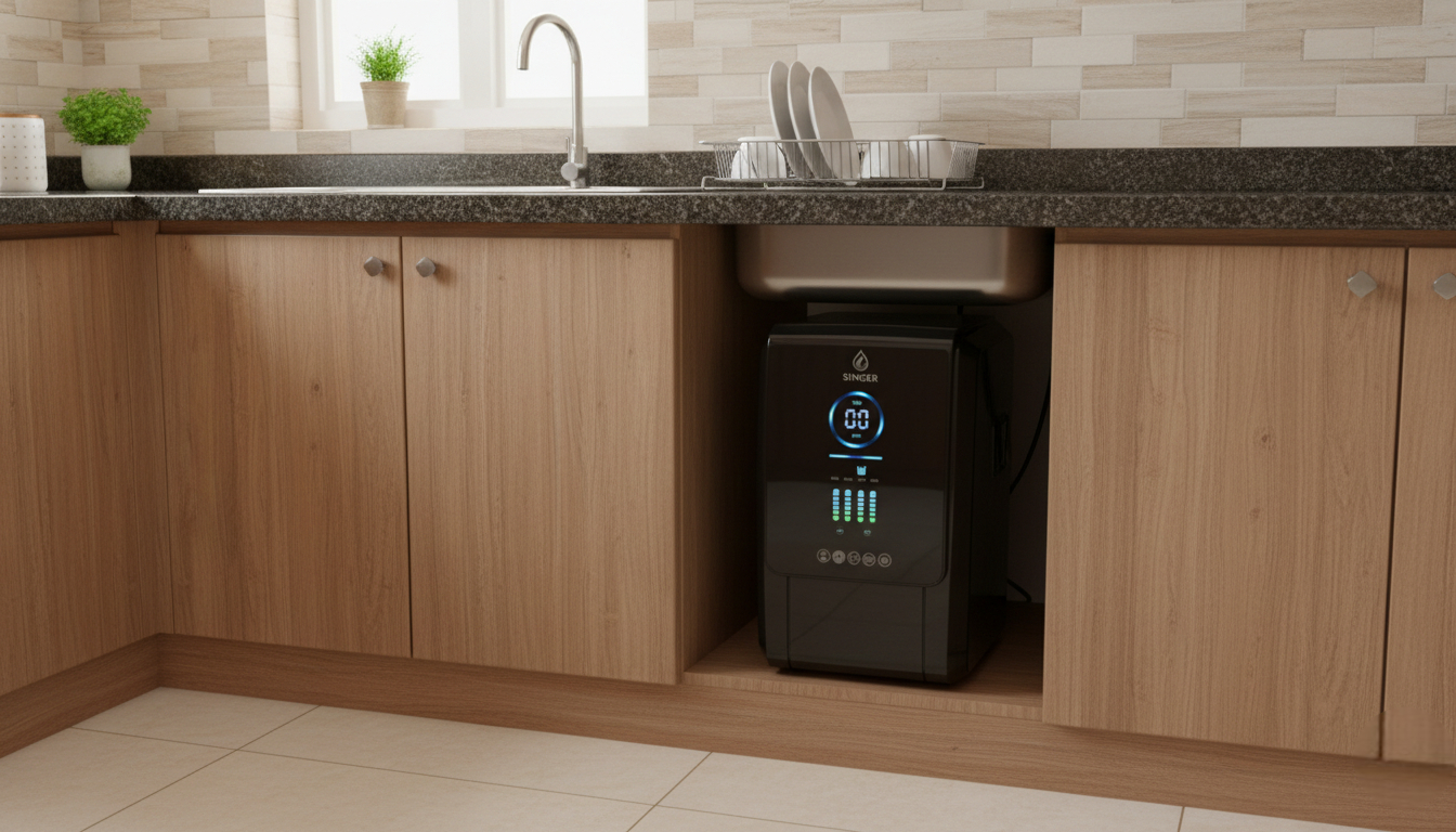Singer Alkali İyonizer Mutfak Entegrasyonu