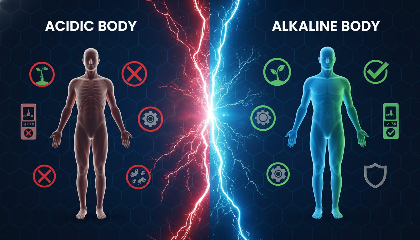 Suyun pH değeri neden önemlidir asidik vs alkali vücut